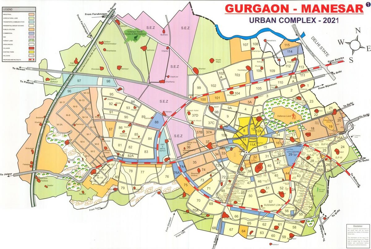 GurgaonMasterPlan2021 Min 