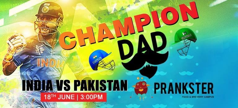 Best-Places-Live-Screening-India-Vs-Pakistan-Final-Match-Gurgaon Ind-vs-pak-final-match-at-prankster-gurgaon