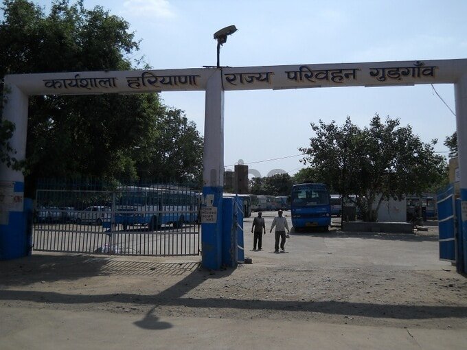 bus-stand-gurgaon-haryana