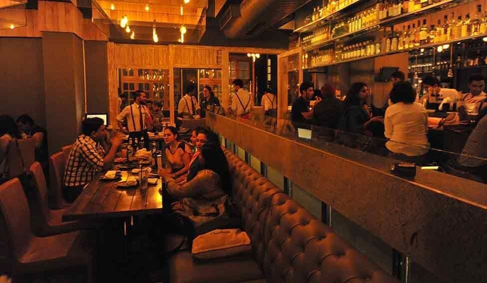 Best-Restaurants-in-Gurgaon indoor-picture-farzi-cafe-gurgaon-we-are-gurgaon