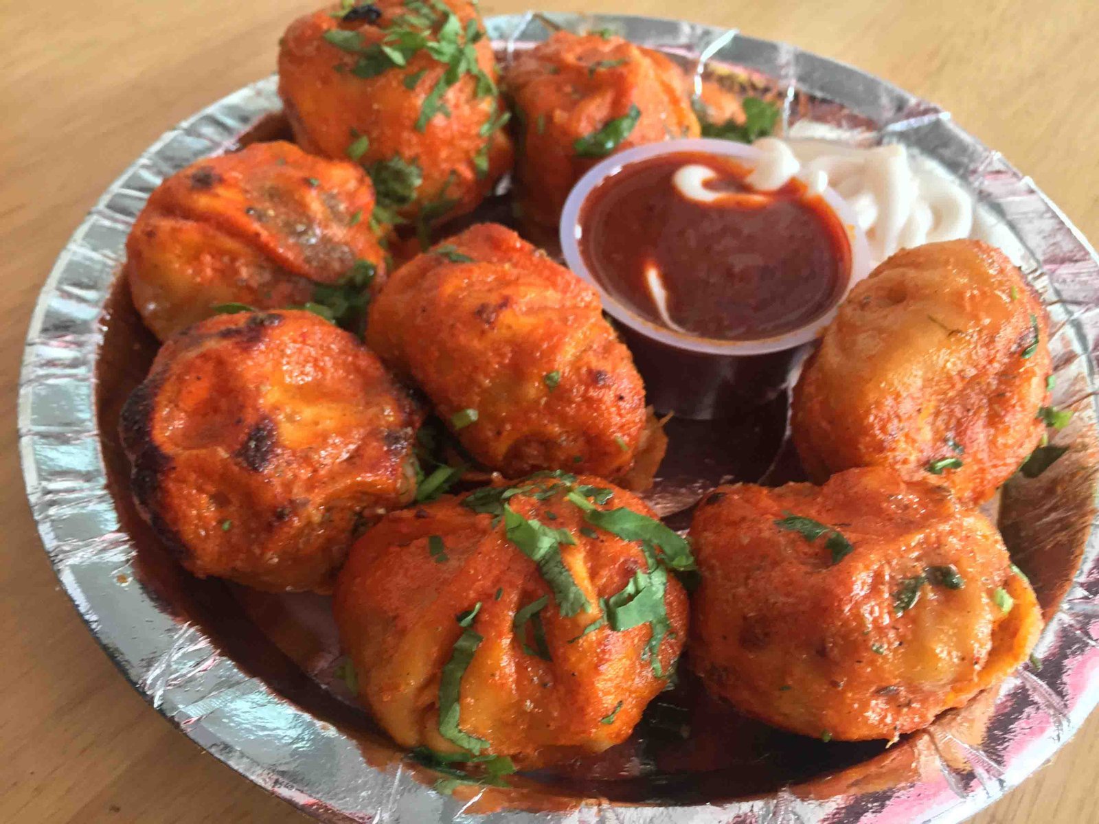 best tandoori momos nazims gurgaon