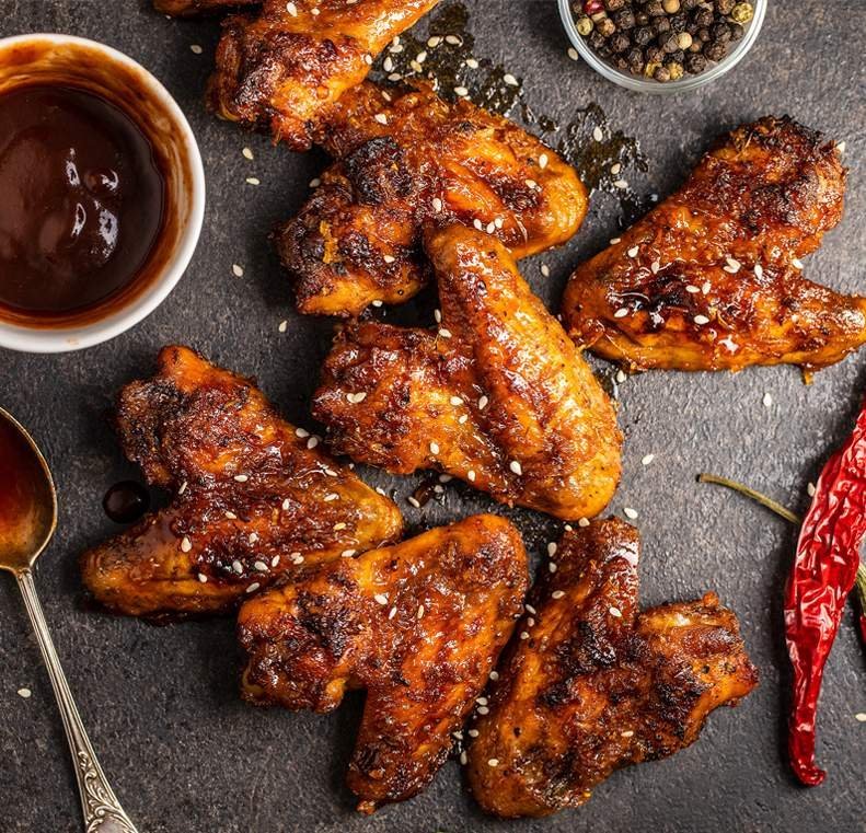 the orange twigs cafe gurgaon bbq-chicken-wings-the-orange-twigs-cafe-gurgaon