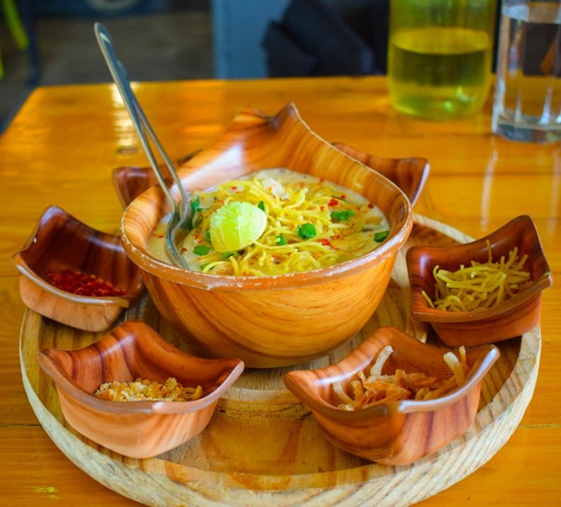best khao suey auntie fungs gurgaon