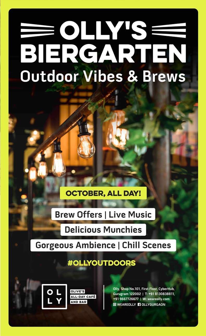 biergarten olly gurgaon