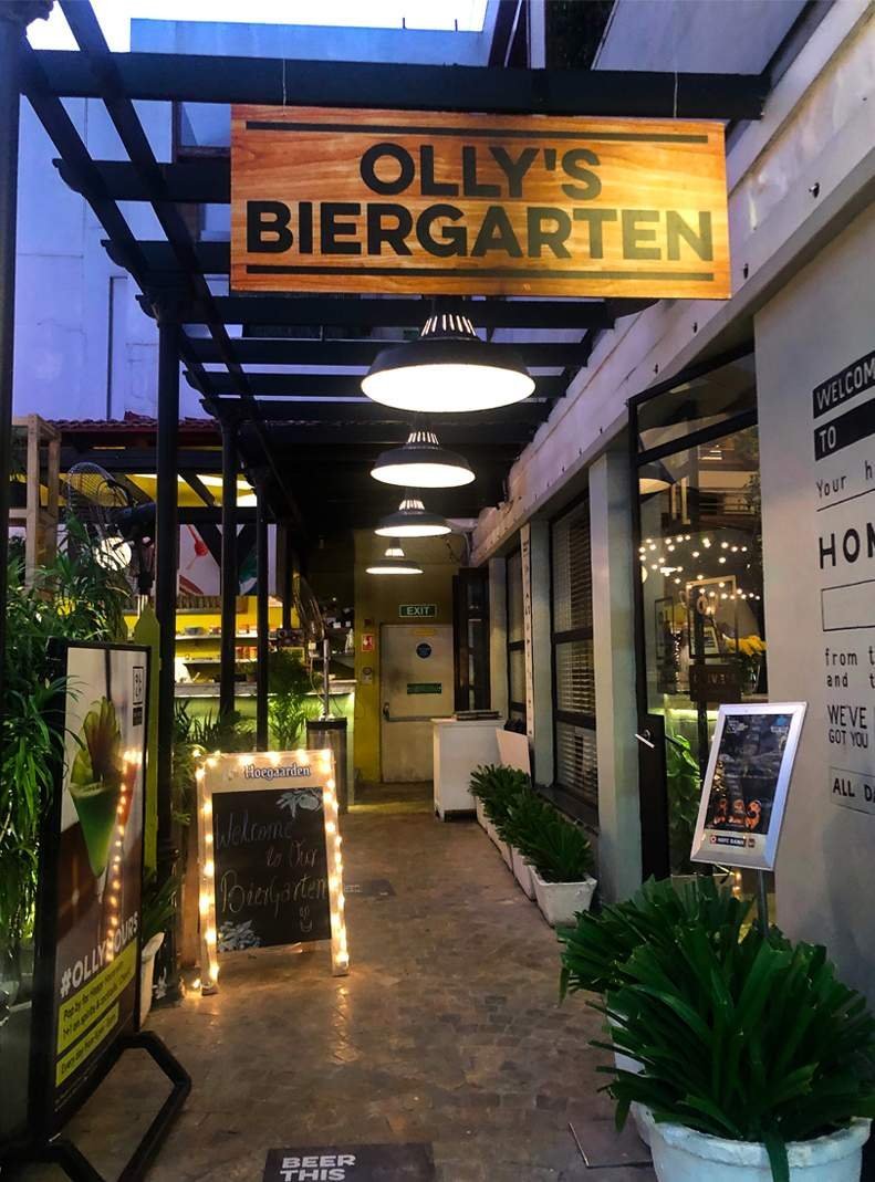biergarten olly gurgaon