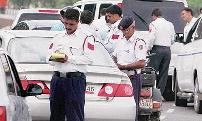 New Rules Kick In; Biker Fined Rs 23,000 in Gurugram today!
