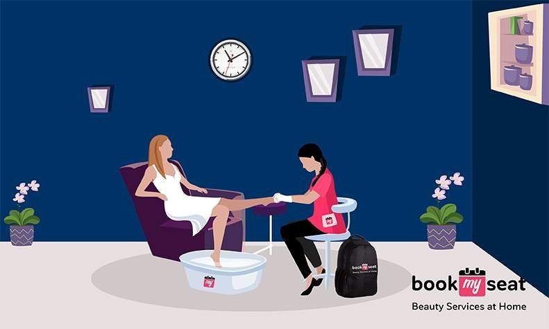 No time for Salon? Get Professional Beauty Services At Home from BookMySeat