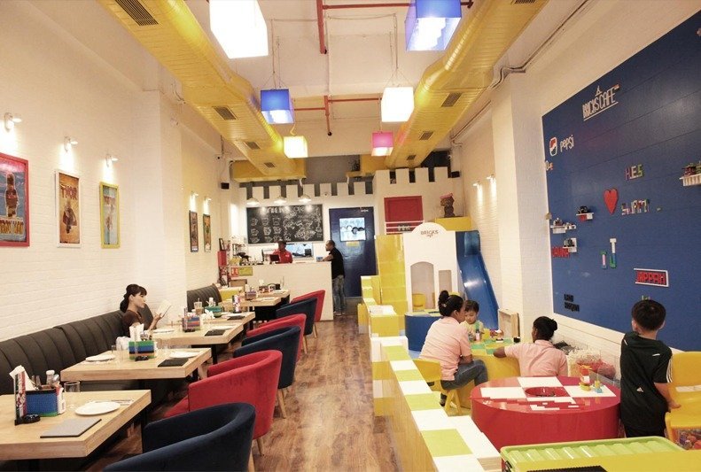 bricks cafe south point mall gurgaon