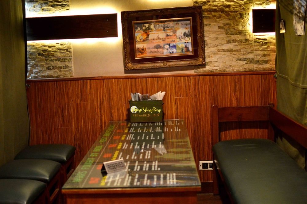 bunker cafe cross point mall gurgaon