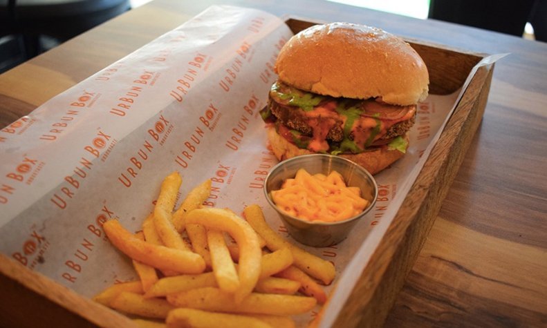 burger urbunbox galleria market gurgaon