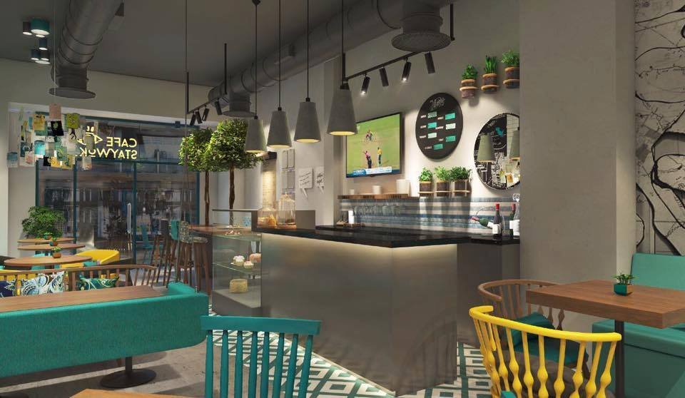 cafe staywoke golf course road gurgaon