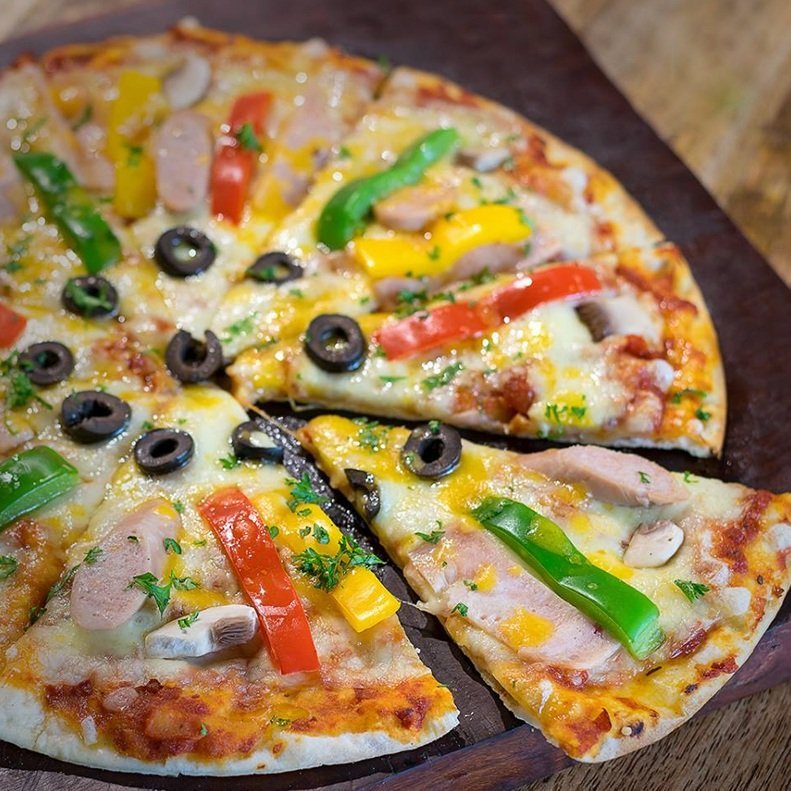 chicago pizza bestech chambers sushant lok gurgaon