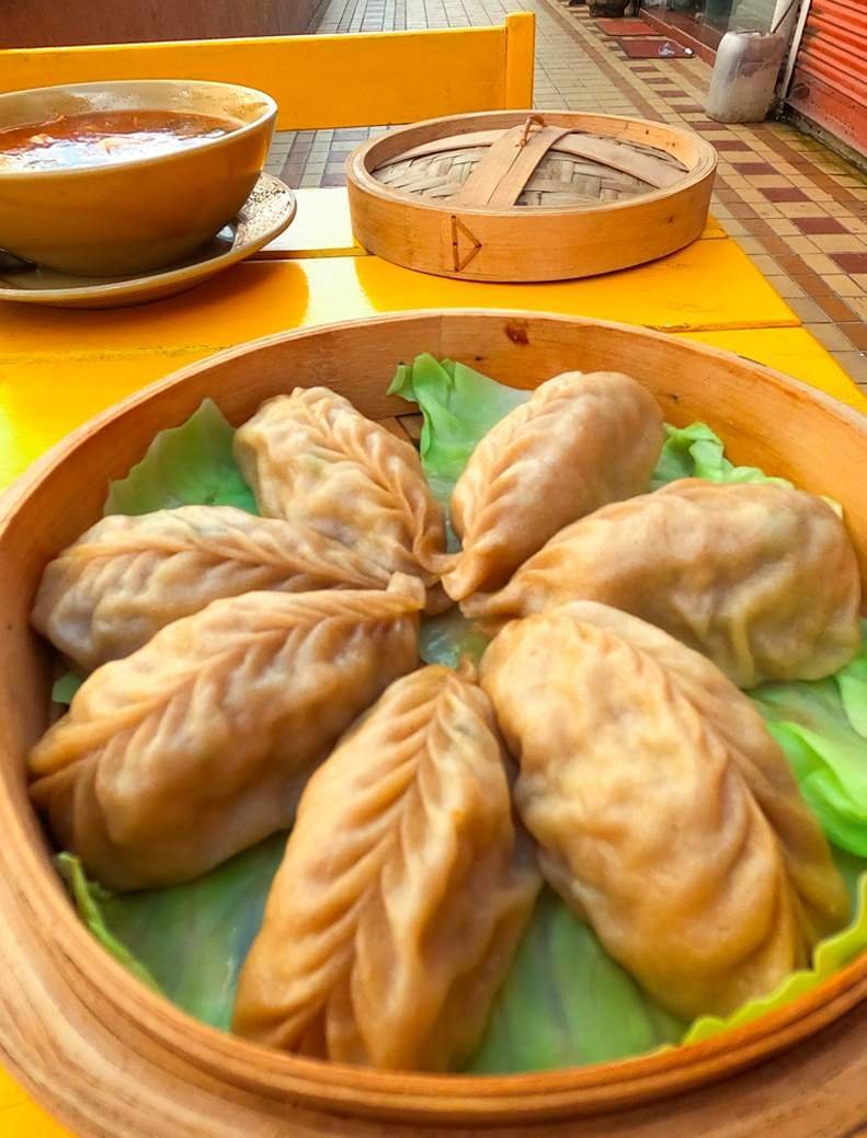chicken momos the ladakhi kitchen gurgaon