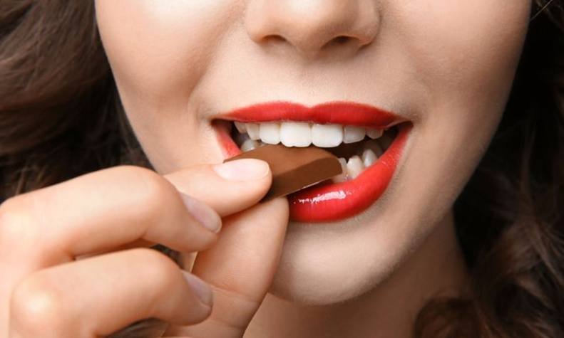 chocolate eating
