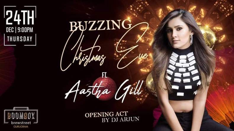 best christmas eve parties in gurgaon christmas-eve-astha-gill-boombox-brewstreet-gurgaon