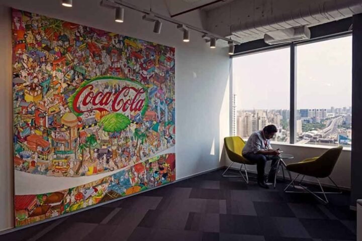 Inside Coca-Cola India's massive new office in Gurgaon