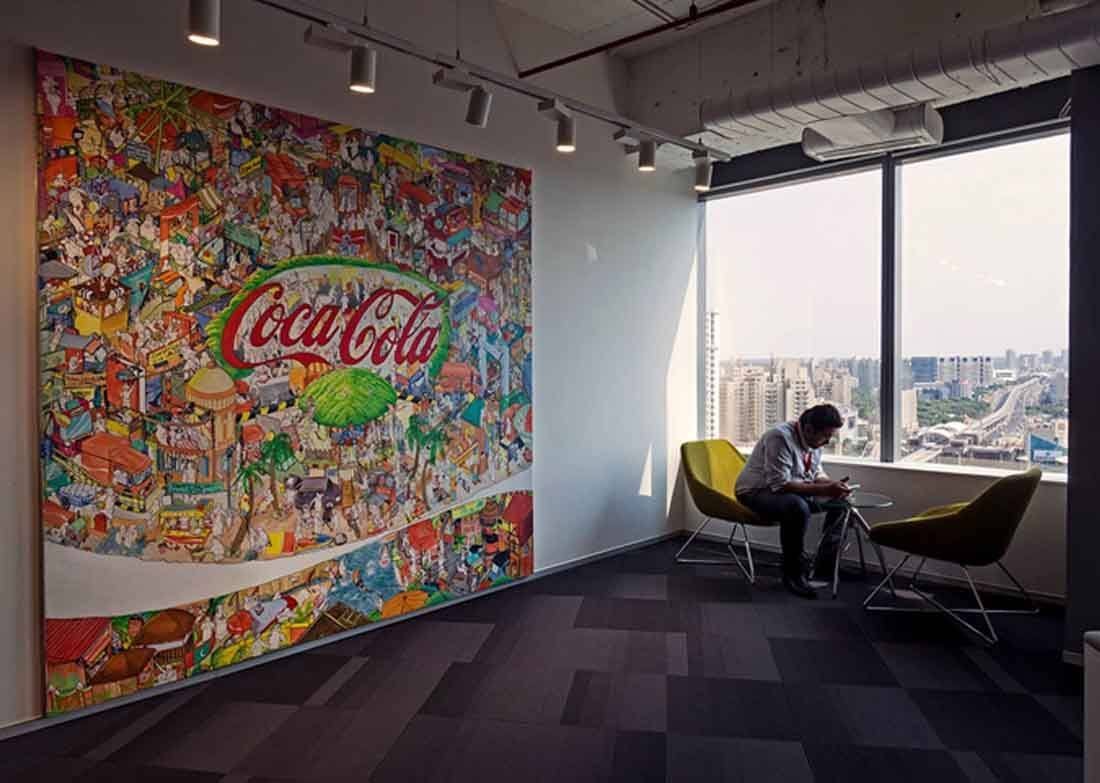 Inside Coca-Cola India's massive new office in Gurgaon