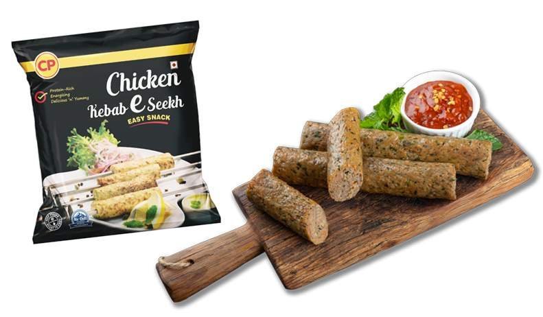 cp easy snack seekh kebab cp-chicken-seekh-kebab