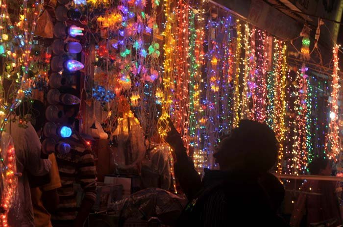 diwali decorative lights sikanderpur gurgaon