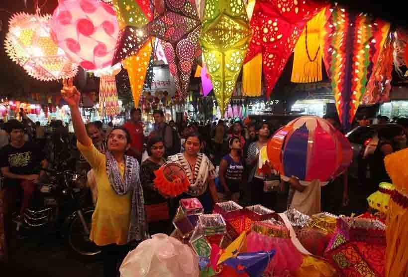 diwali shopping sector 14 huda market gurgaon
