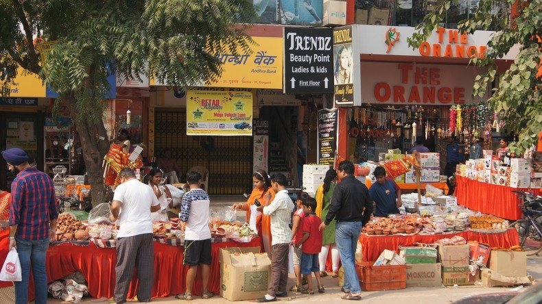 diwali shopping sector 31 gurgaon