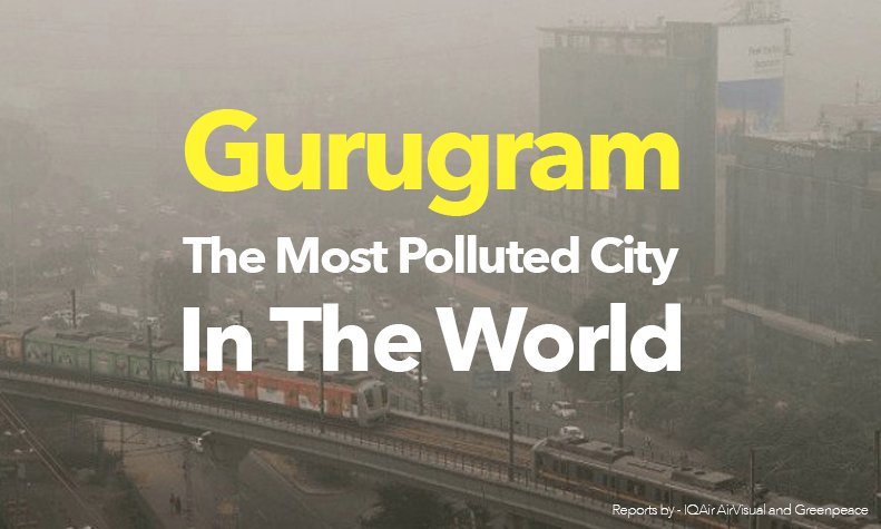 Gurgaon Topped The List Of World's Most Polluted Cities In 2018!