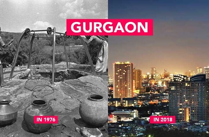 15 Amazing Then And Now Pictures Of Gurgaon City