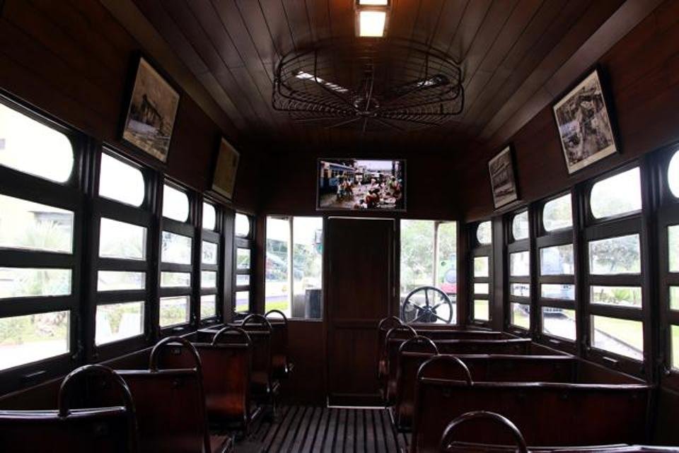 vintage 1940 tram heritage transport museum gurgaon
