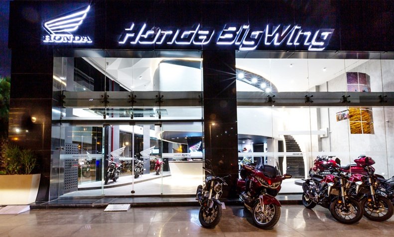 Honda Launches Its First Premium Bike Showroom BigWing in Gurgaon