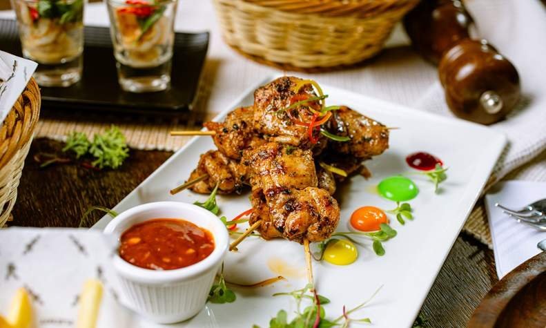 Foodies, Bite into these absolutely mouth watering and juicy kebabs @Playboy Tap