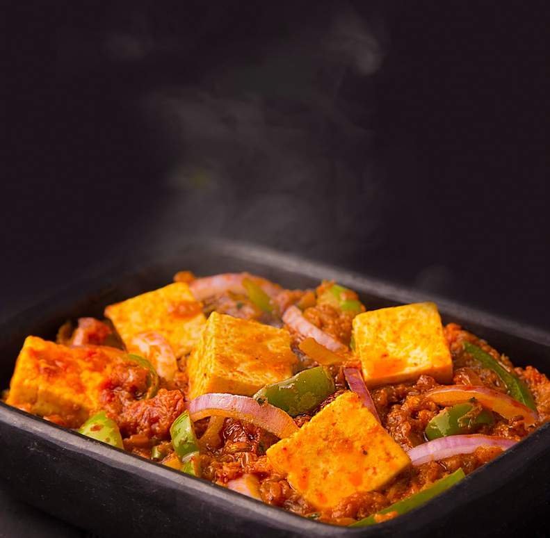 kadhai paneer dana choga
