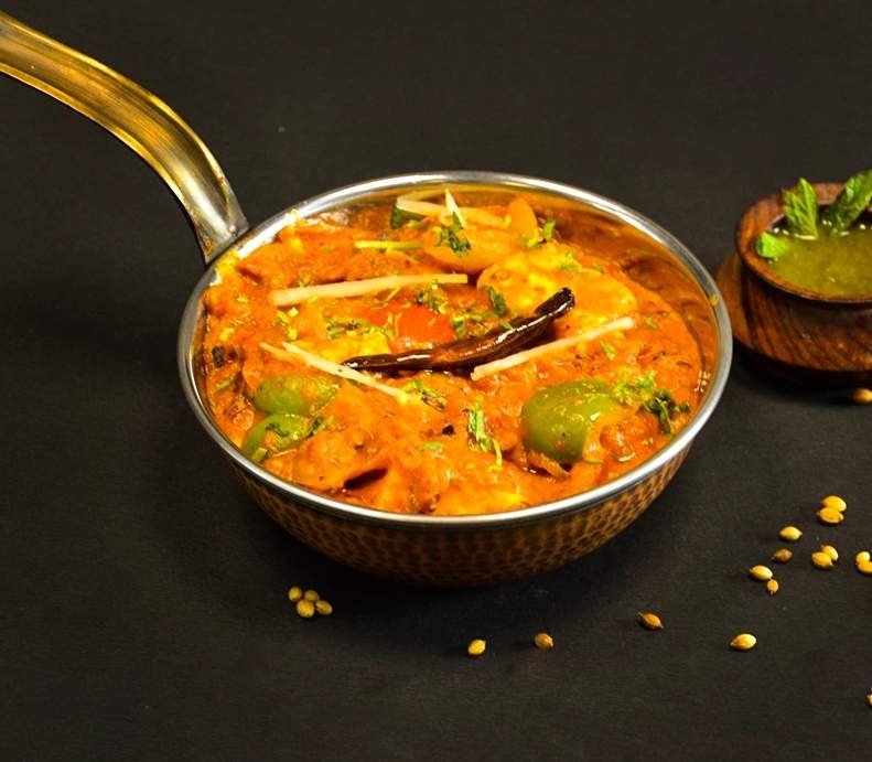 kadhai paneer mughal affair