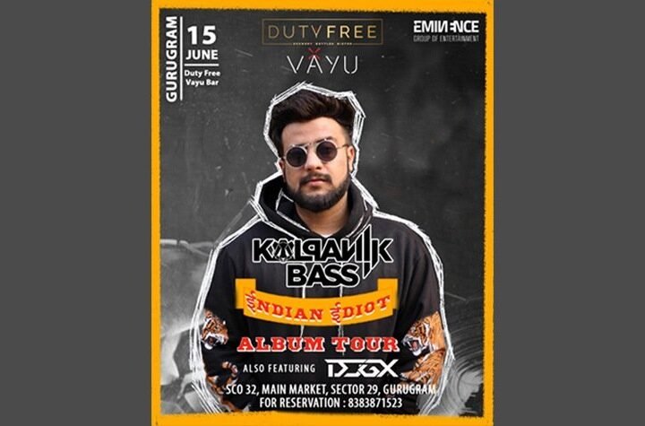 DJ Kalpanik Bass Live on 15th June at Duty Free, Gurugram
