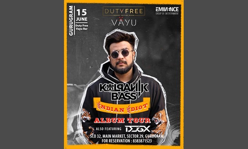 DJ Kalpanik Bass Live on 15th June at Duty Free, Gurugram