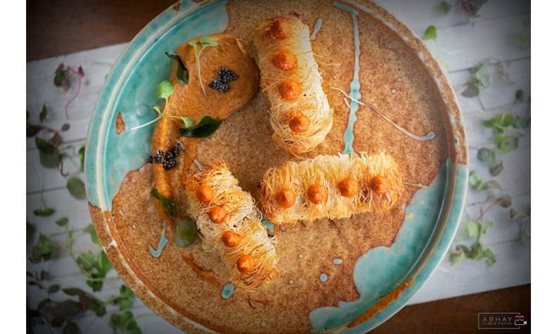 Bite Into These Flavorsome 'Kataifi wrapped seekh kebabs' @Gravity!
