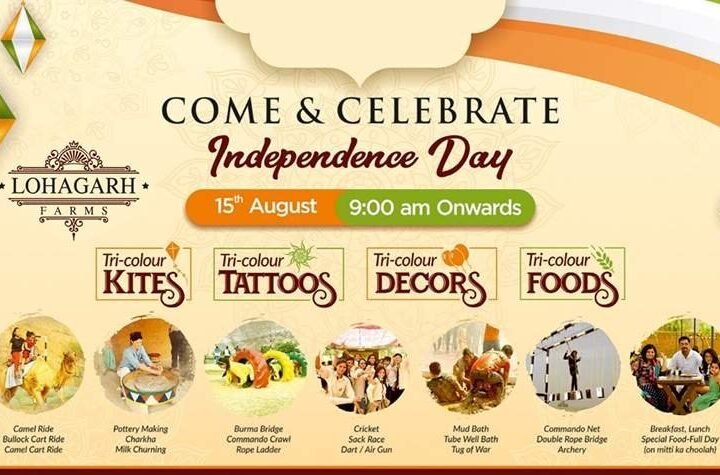 Celebrate Independence Day At Largest Village Farm in Gurgaon