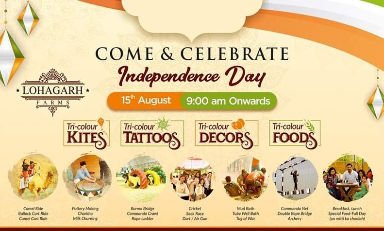 Celebrate Independence Day At Largest Village Farm in Gurgaon