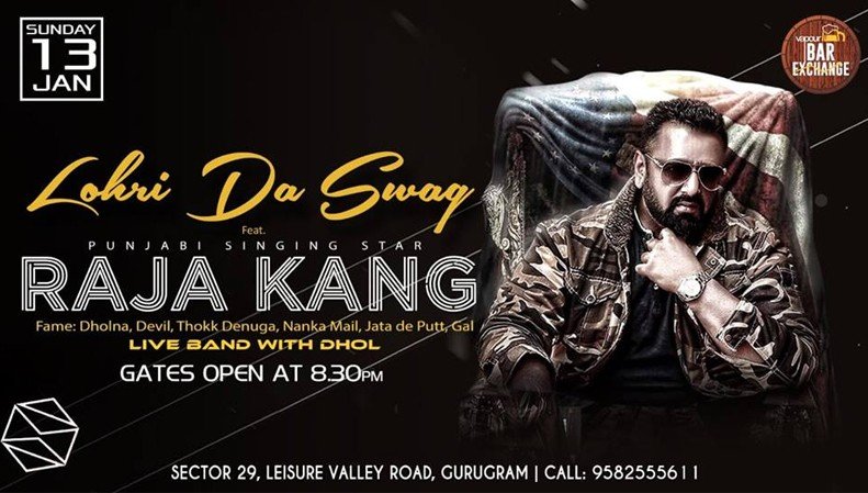 best lohri party celebrations gurgaon 2019 lohri-da-swag-vapour-bar-exchange-gurgaon