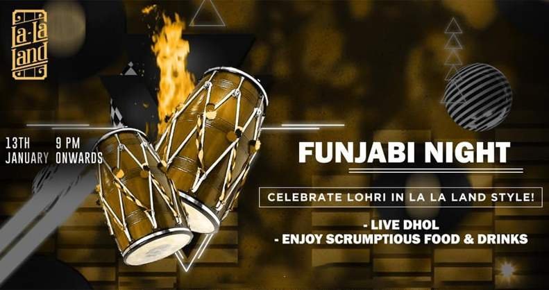 lohri event la la land gurgaon