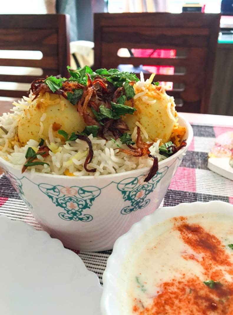 malabari egg biryani keralicious gurgaon