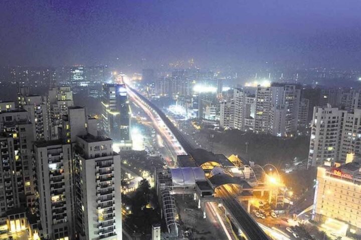 Detailed Map of Gurgaon City Haryana