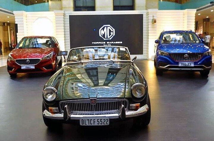 MG (Morris Garages) Motor opens maiden flagship Showroom in Gurgaon