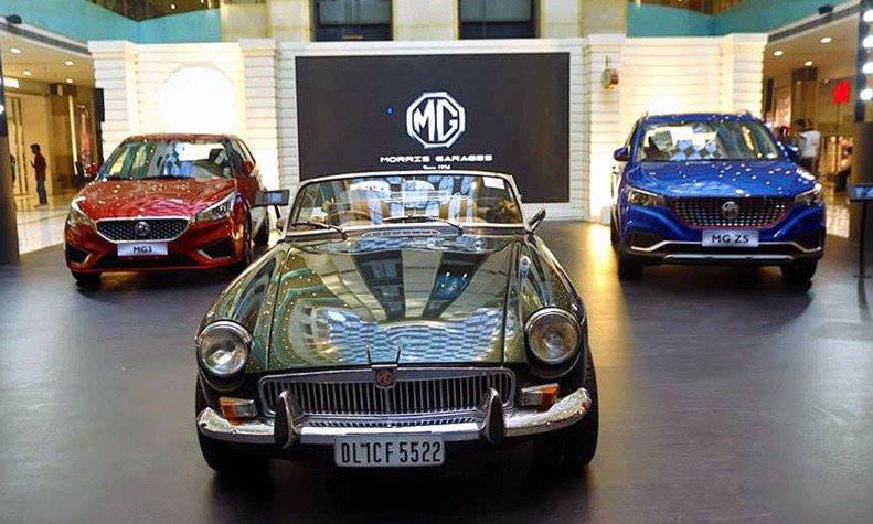 MG (Morris Garages) Motor opens maiden flagship Showroom in Gurgaon