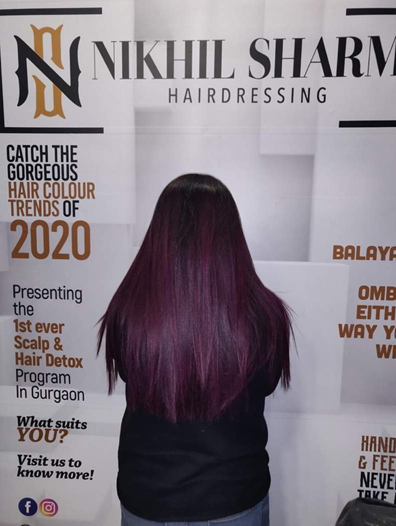 nikhil sharma hairdressing gurugram