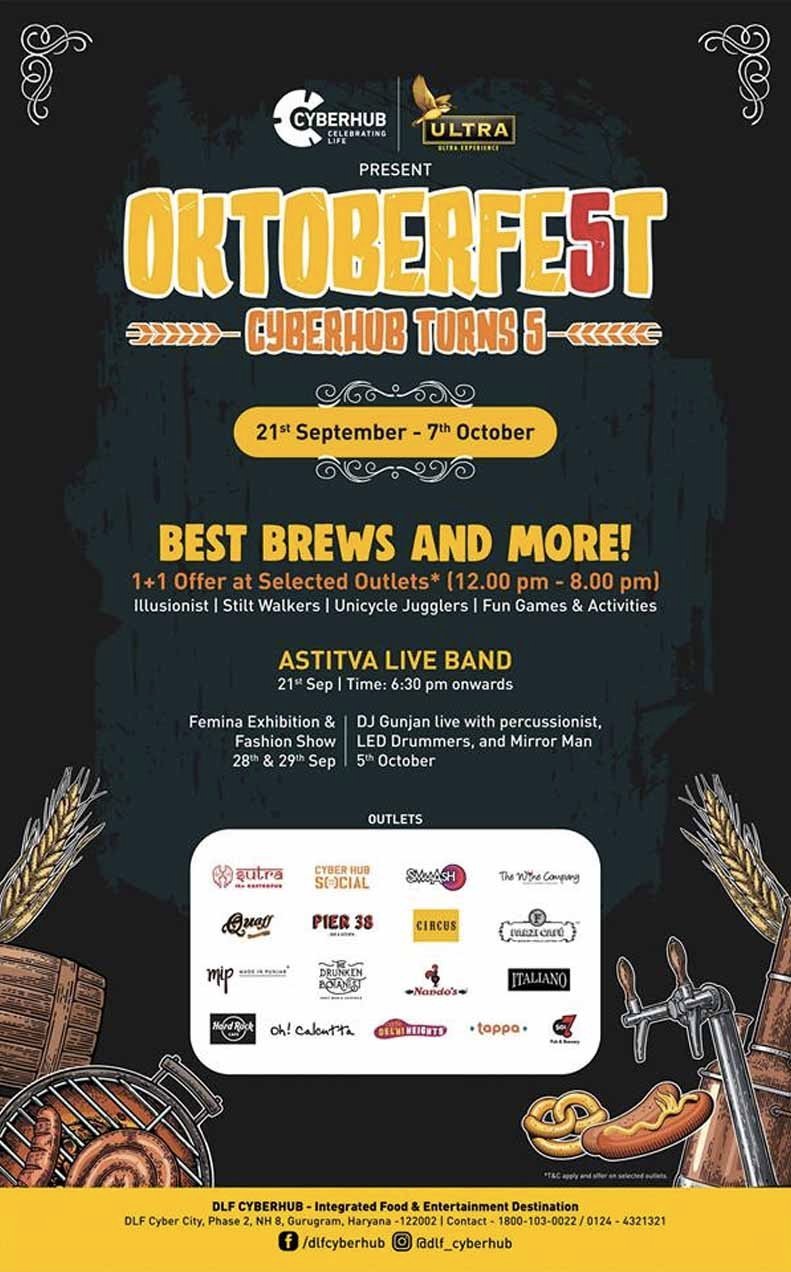 oktoberfest-2018-dlf-cyber-hub-gurgaon