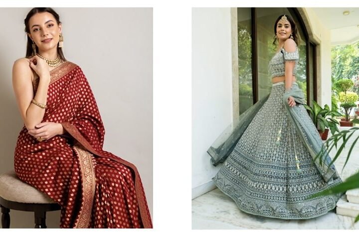 Elegant and Gorgeous Sarees, Lehengas, Suits and More @Panna Sareers Online Store
