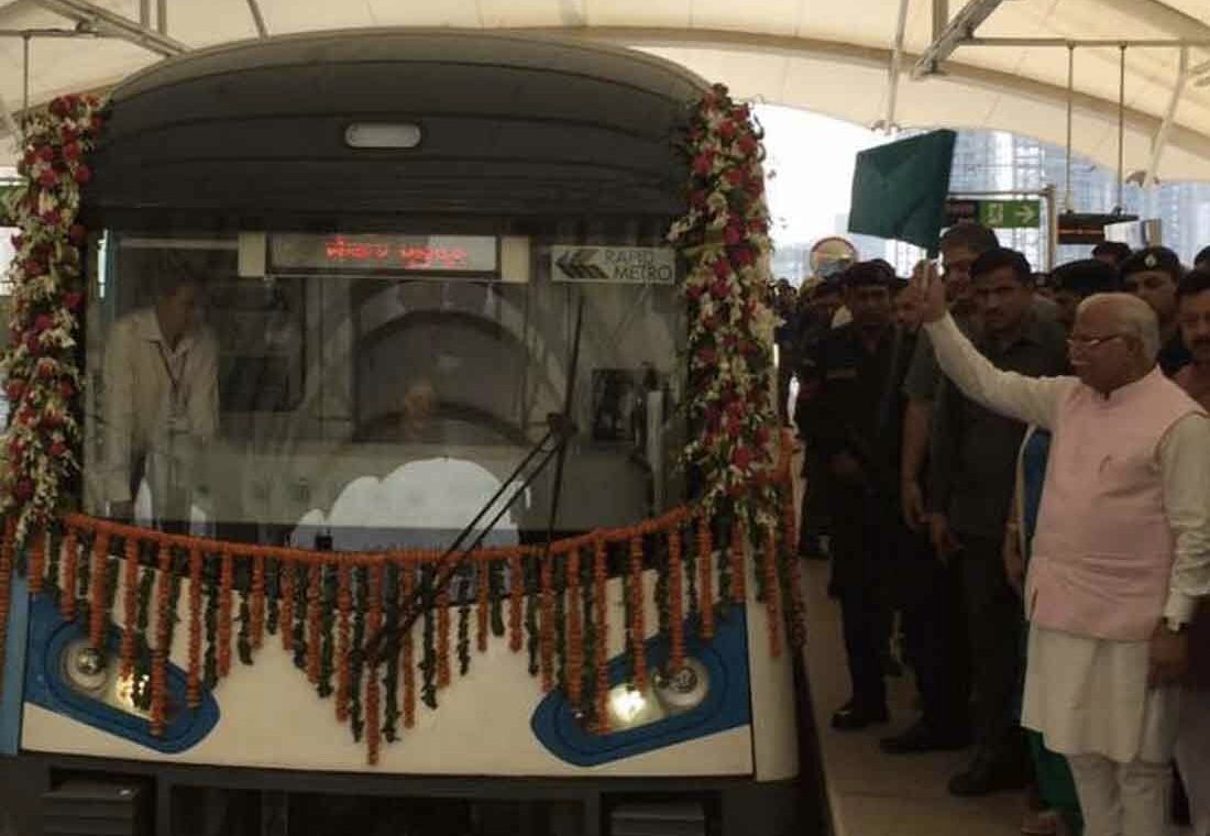 Rapid Metro Phase II opens in Golf Course Road Gurgaon