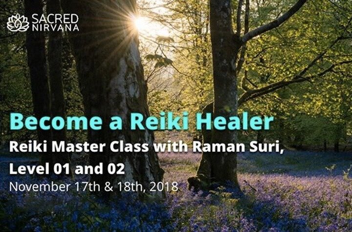 Reiki Masterclass Level 01 & 02 to become Certified Reiki Healer