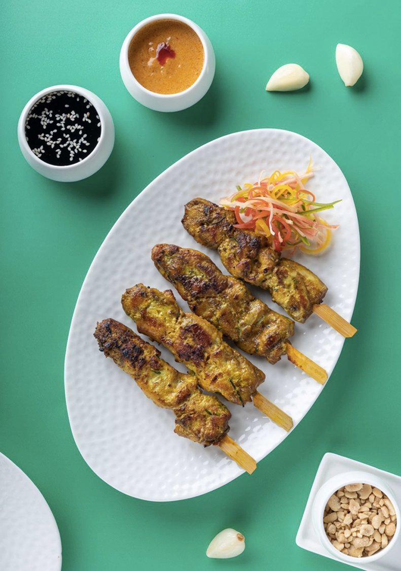 satae chicken krua thai restaurant gurgaon