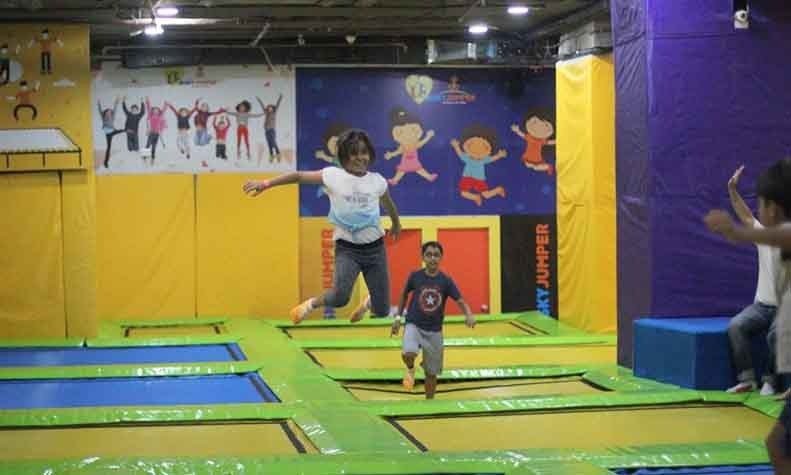 sky jumper trampoline gurgaon